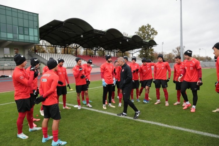 U20 Milli Takımı, Polonya ile yarın oynayacağı U20 Elit Lig maçının hazırlıklarını tamamladı