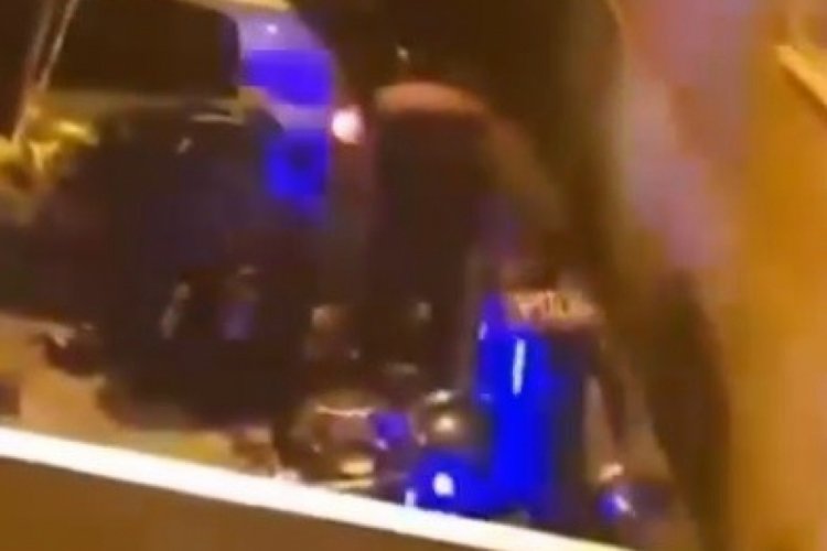 Uyarı ateşiyle yaralandı sandı ağlayarak polisten yardım istedi