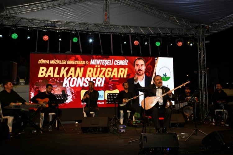 Bursa Osmangazi'de Balkan ezgileri