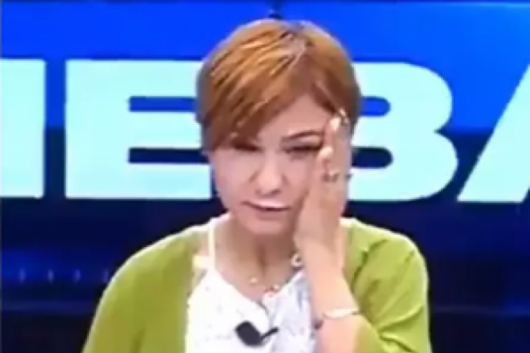 Malatya depremi canlı yayına da yansıdı