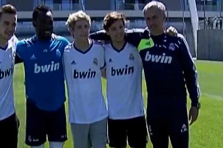 Liam Payne'in Jose Mourinho ile g&ouml;r&uuml;nt&uuml;leri yeniden g&uuml;ndem oldu