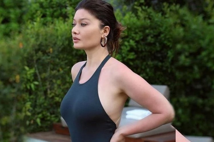 Nurgül Yeşilçay'dan bikinili paylaşım: Victoria's Secret işine bak kardeşim