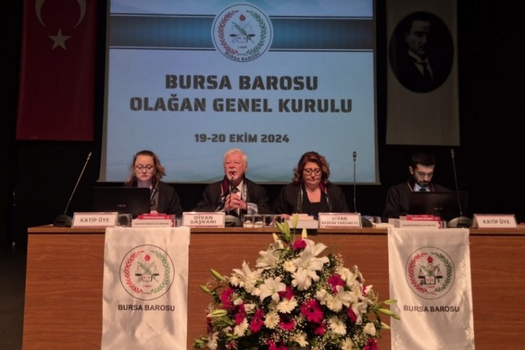 Bursa Barosu seçim öncesi Genel Kurul'da!