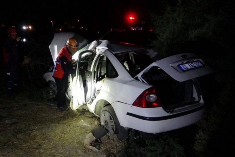 Adıyaman'da otomobil şarampole yuvarlandı: 1 kişi hayatını kaybetti