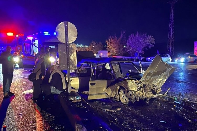 Manisa'da feci kaza