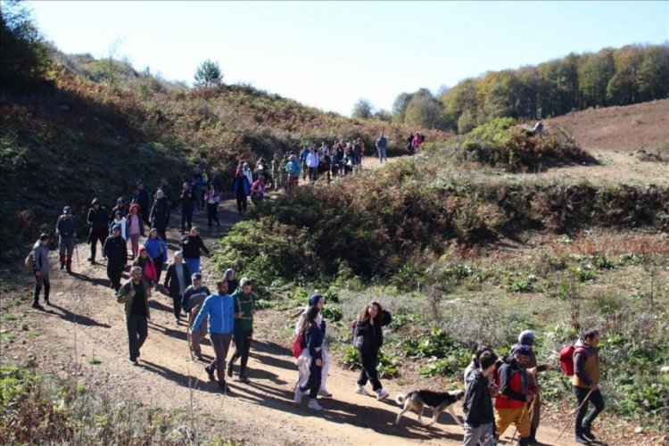 Bursa İnegöl'de doğayla buluştular