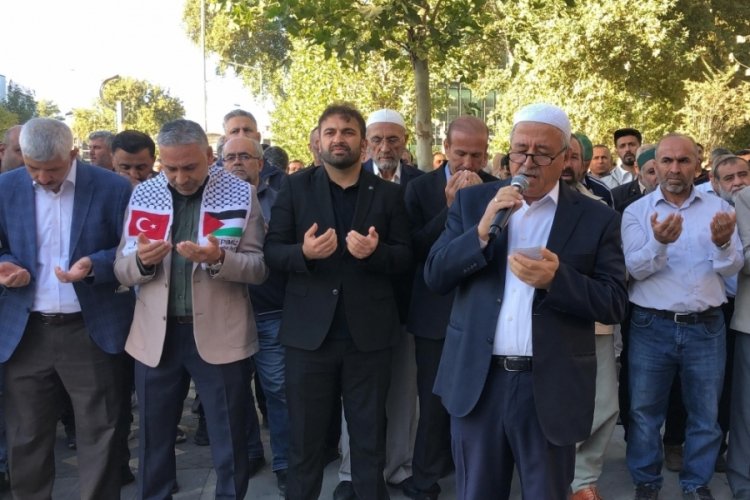 Adıyaman'da Yahya Sinvar i&ccedil;in gıyabi cenaze namazı kılındı