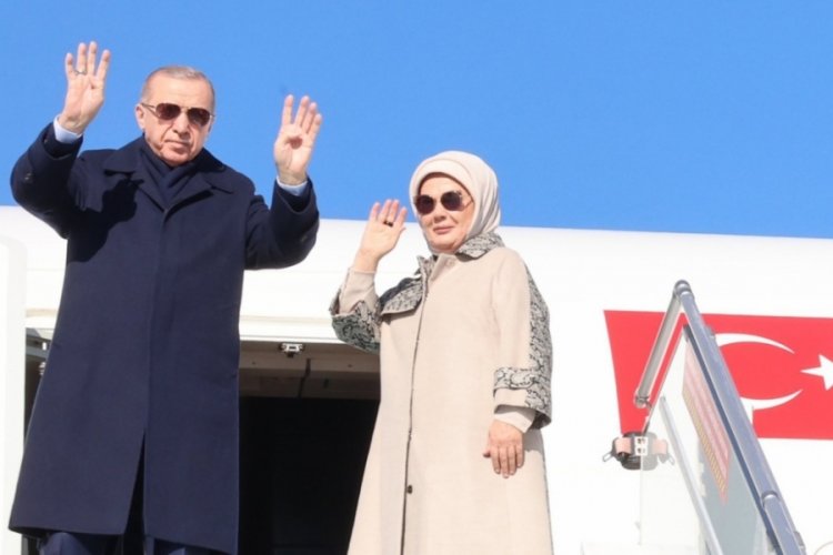 Cumhurbaşkanı Erdoğan, Kazan'a gitti