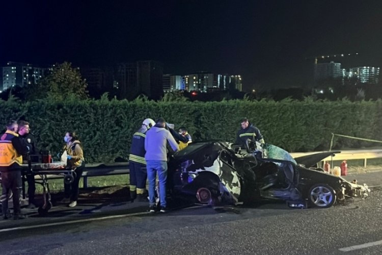 Tekirdağ'da feci kaza: 1 &ouml;l&uuml;, 1 yaralı