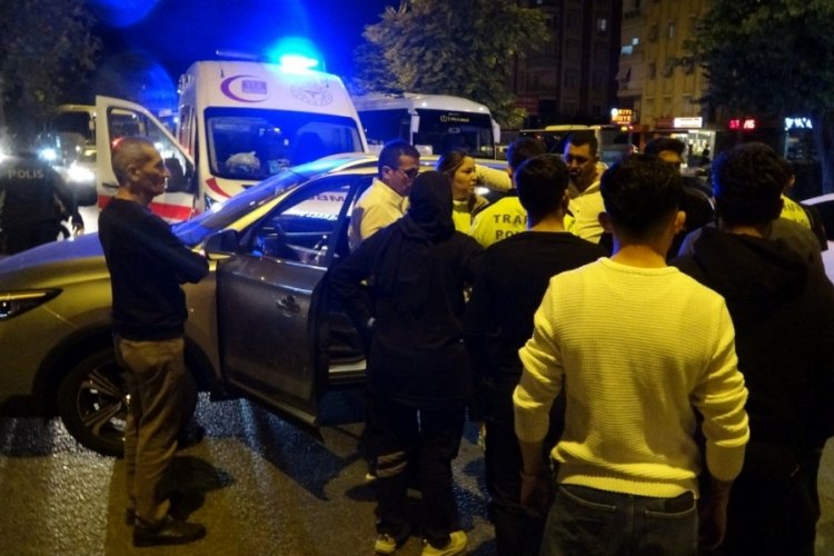 Kazayı burunları bile kanamadan atlattılar
