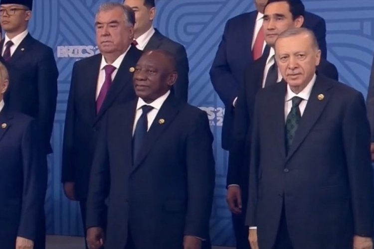 BRICS Zirvesi'nde aile fotoğrafı &ccedil;ekildi