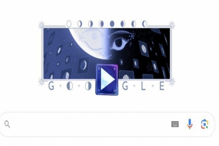 Google'da ayın evreleri Doodle oldu