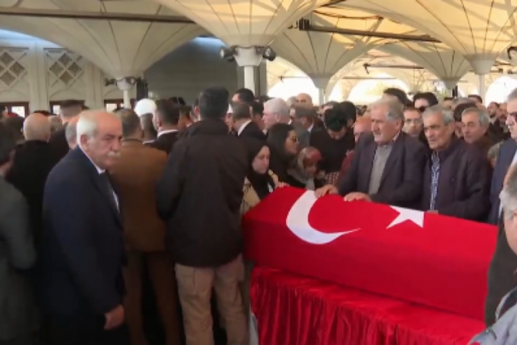 Şehitlere acı veda