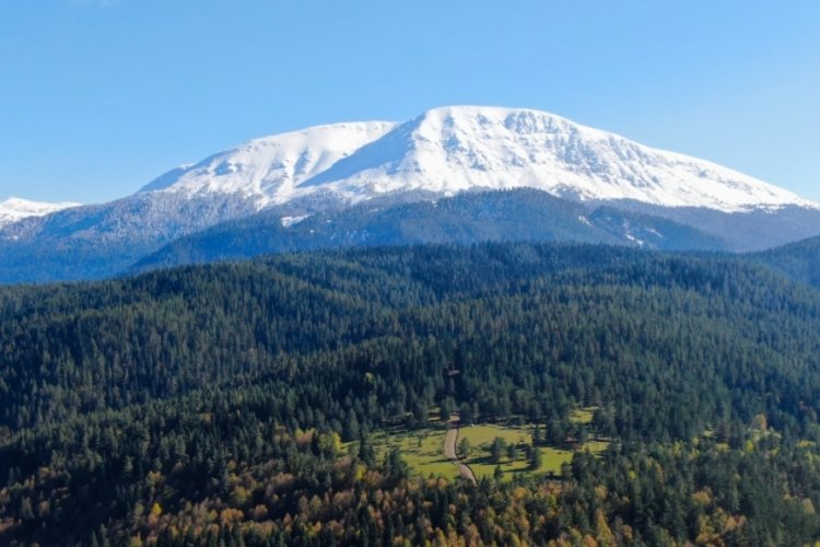 Kastamonu'da Ilgaz Dağı'nda mest eden sonbahar manzaraları 