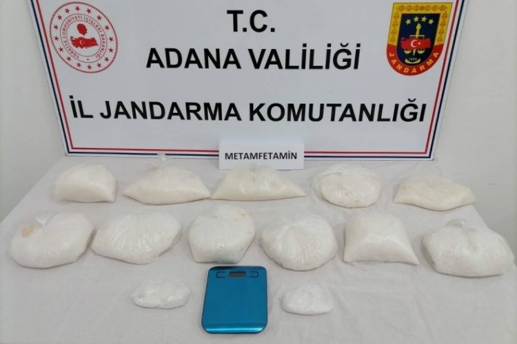 Adana'da 10 kilogram uyuşturucu ele ge&ccedil;irildi
