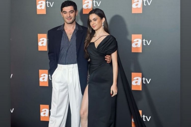 Su Burcu Yazgı Coşkun ve Burak Deniz Cannes'da