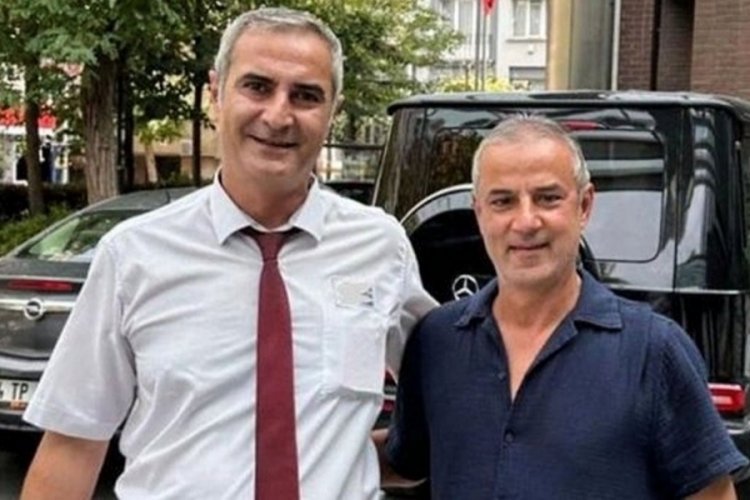 İsmail Kartal kendisine benzeyen taraftarla poz verdi 