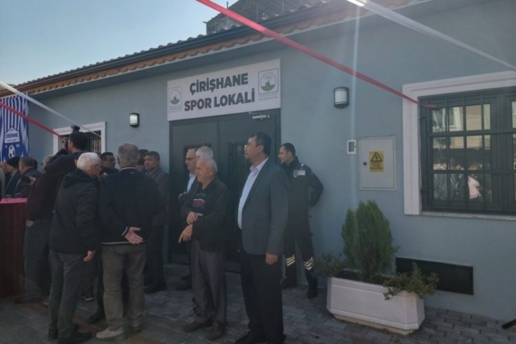 Bursa'da Osmangazi Belediyesi'nden Çirişhane'ye Spor Lokali 
