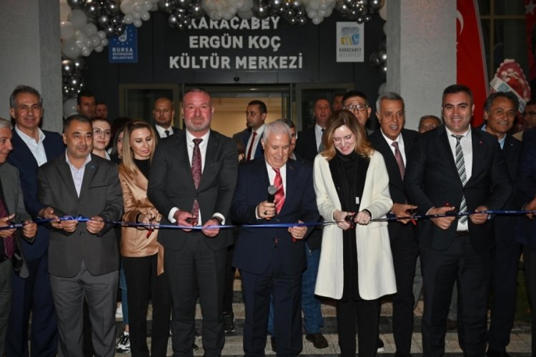 Karacabey Ergün Koç Kültür Merkezi hizmete açıldı