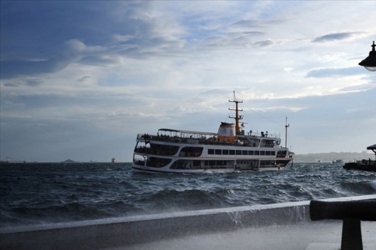 İstanbul'da bazı vapur seferleri yapılamıyor