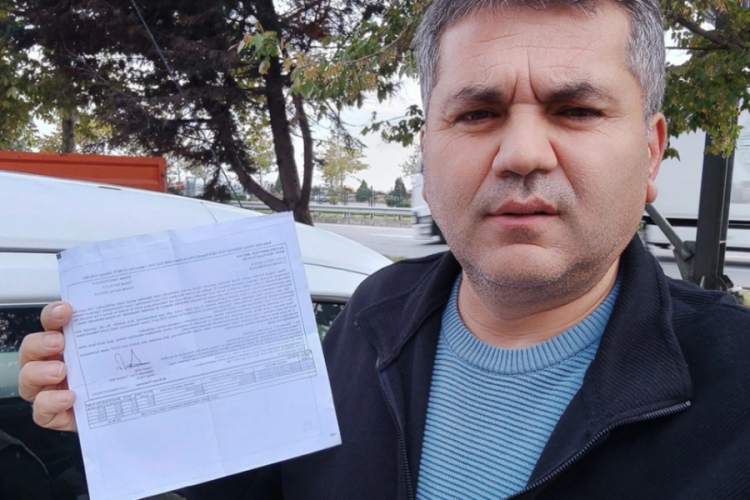 Giresun'dan İstanbul'a şoke eden kağıt: Gitmediği şehirden ceza yedi
