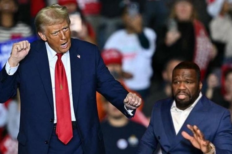 50 Cent Trump'ı reddetti: Korkuyorum 