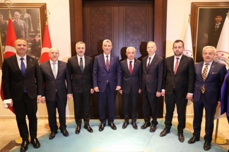 Ticaret Bakanı Bolat, Kırklareli'nde ziyaretler ger&ccedil;ekleştirdi
