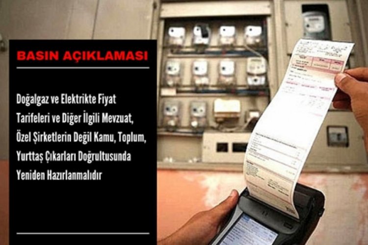 Makina Mühendisleri Odası Başkanı Yener: Elektrik fiyatları her ay değişiklik gösterecek