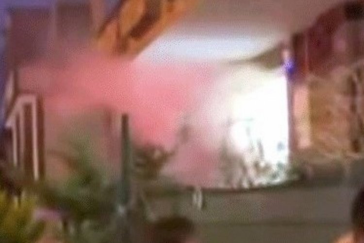 Yangın ihbarı &uuml;zerine gittiler, olayı &ouml;ğrenince şaştı kaldılar