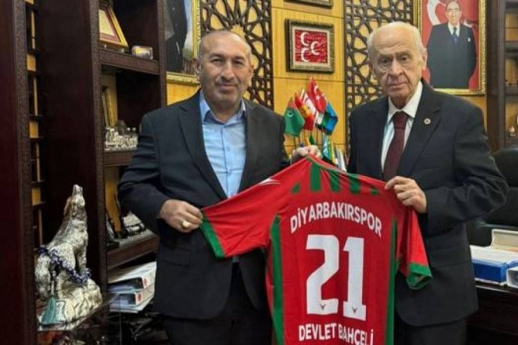 Diyarbakırspor'dan Bahçeli'ye ziyaret