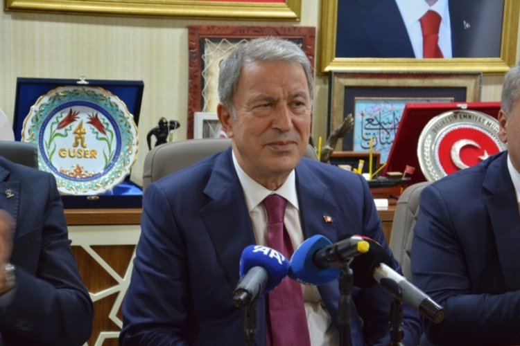 Hulusi Akar: Tek mücadelemiz terörü ortadan kaldırmak