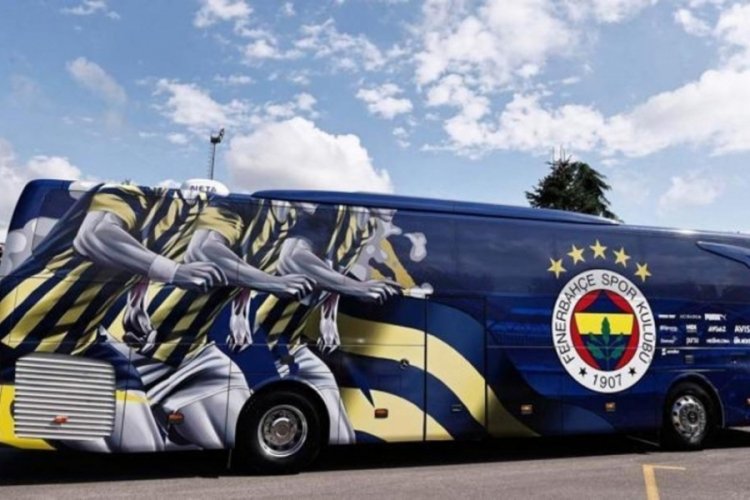 Fenerbahçe'nin yeni takım otobüsü tanıtıldı