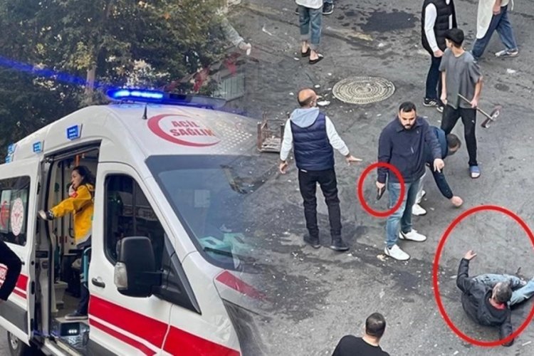 Diyarbakır'da satırla dehşet yarattı: 4 esnaf yaralandı