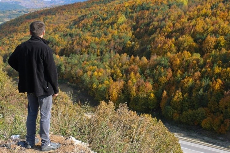 Bolu'nun y&uuml;kseklerinde renk c&uuml;mb&uuml;ş&uuml;