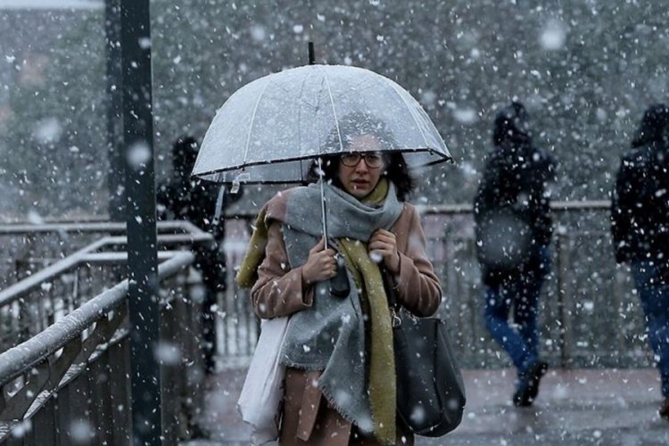Meteoroloji'den kar ve karla karışık yağmur uyarısı!