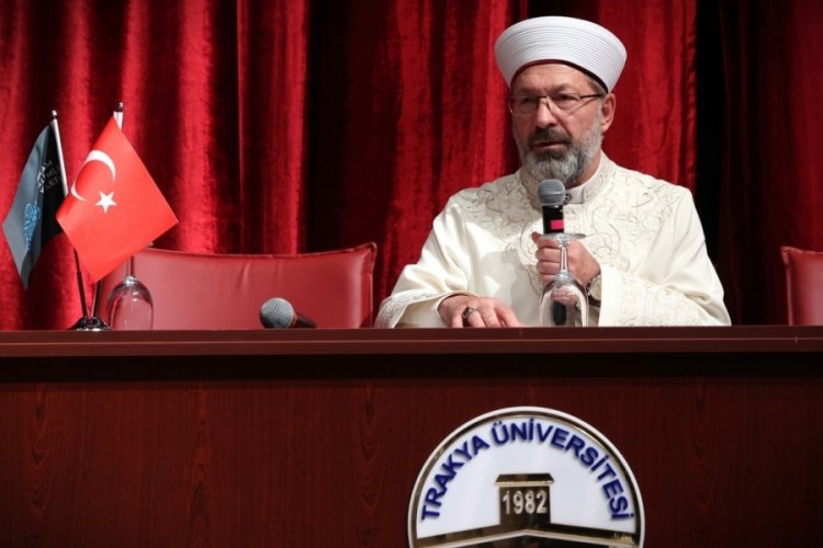 Diyanet İşleri Başkanı Erbaş'tan birlik beraberlik vurgusu
