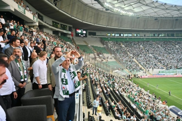 Başkan Bozbey: Bursaspor'a yürekten başarılar diliyorum