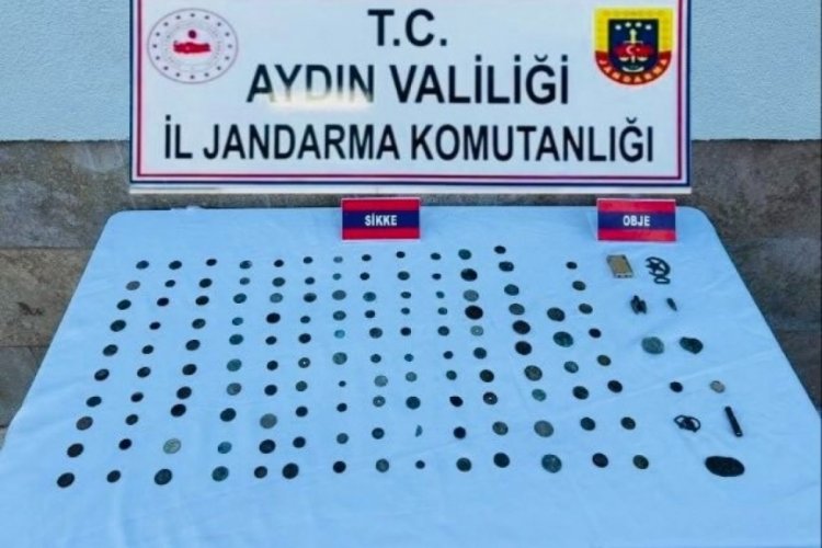 Aydın'da tarihi eser operasyonu: 1 g&ouml;zaltı