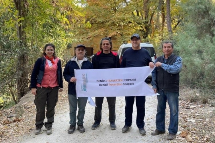 Denizli Traverten Jeoparkı Çalışma Grubu, Gökpınar Vadisi'ni inceledi