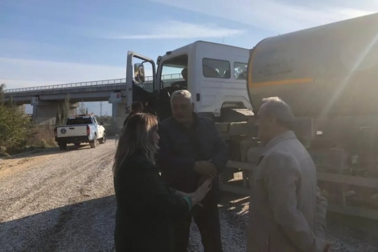 Büyükşehir Belediyesinden Orhangazi'de yoğun yol çalışması