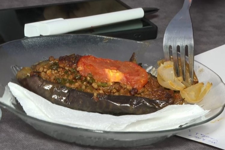 En iyi patlıcan yemeği yarışmasının galibi "karnıyarık"