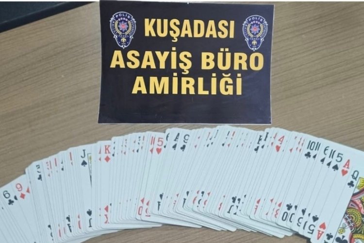 Aydın'da kumar baskını