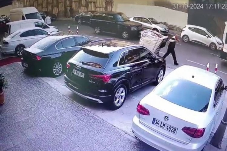 6 yaşındaki Şirin'in katiliyle son g&ouml;r&uuml;nt&uuml;leri ortaya &ccedil;ıktı