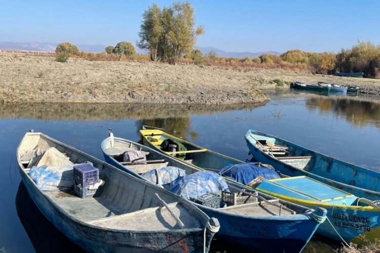 Konya Beyşehir Gölü'nde avlanma denetimi