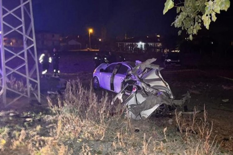 Amasya'da feci kaza: 2 ölü, 2 yaralı