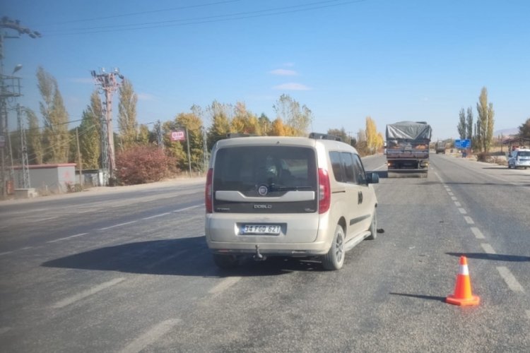 Malatya'da tır ile hafif ticari ara&ccedil; &ccedil;arpıştı: 1 yaralı
