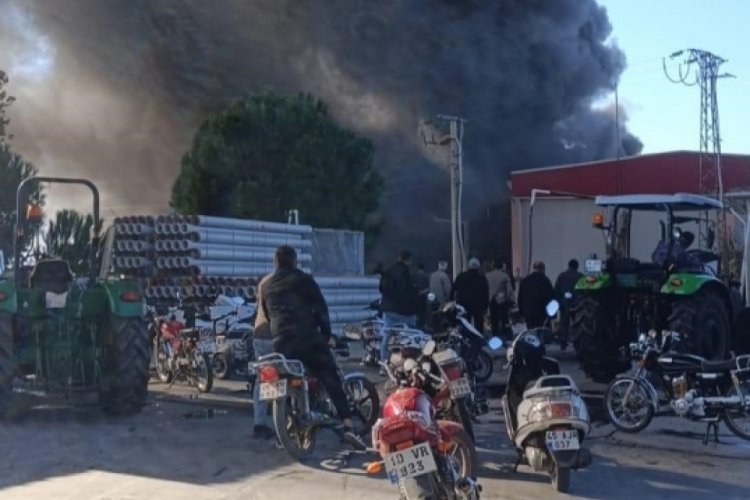 Manisa'da dumandan etkilenen bir kişi öldü