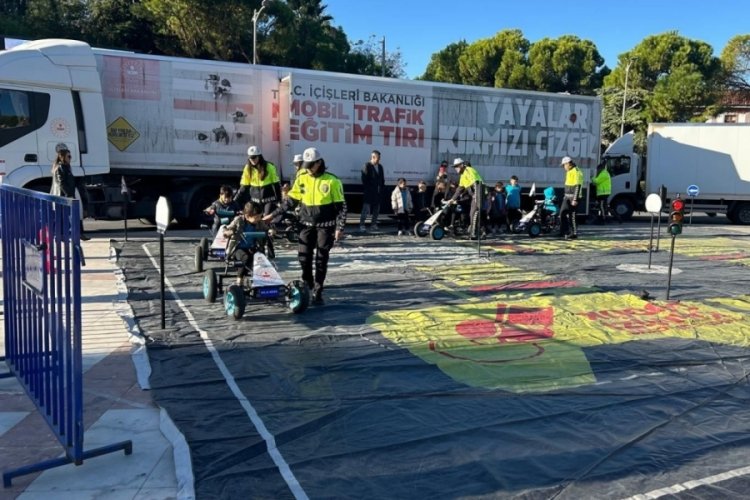 Muğla'ya "Mobil Trafik Eğitim Tırı" tahsis edildi