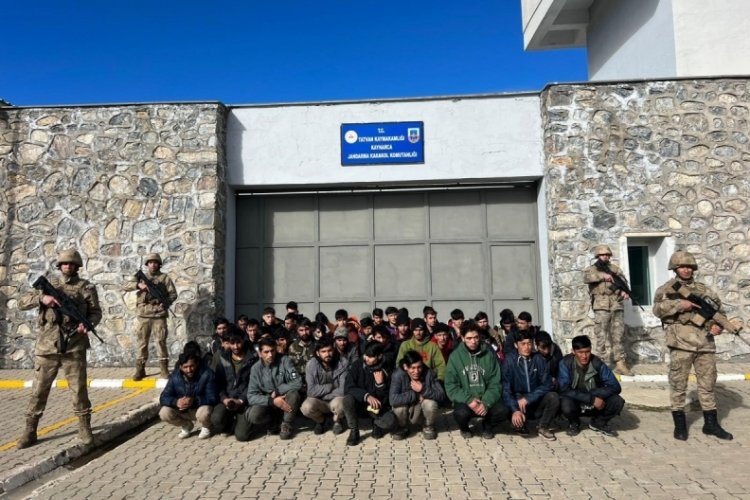 Bitlis'te göçmen operasyonu