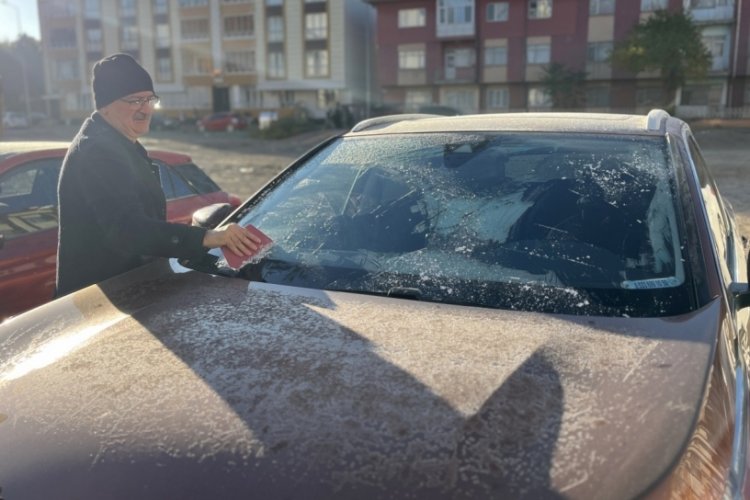 Sivas'ta kara kış, eksi 10 dereceyi buluyor